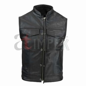 Leather Vest